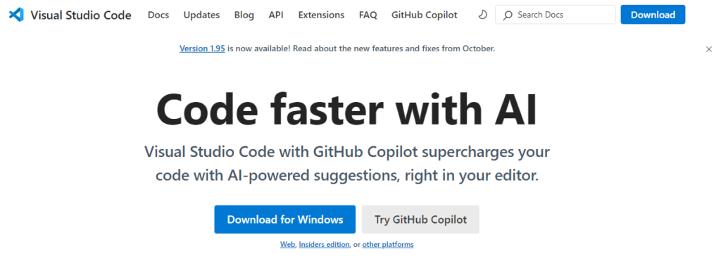 Download Visual Studio Code